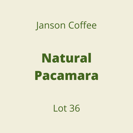 JANSON COFFEE [2023]