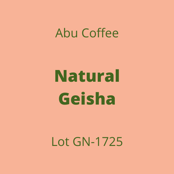 ABU COFFEE NATURAL GEISHA GN-1725