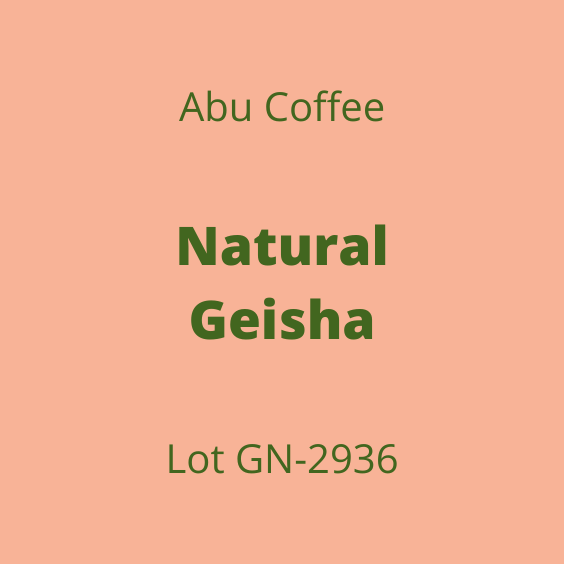 ABU COFFEE NATURAL GEISHA GN-2936