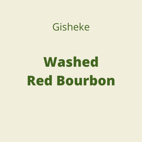 GISHEKE WASHED RED BOURBON 60KG