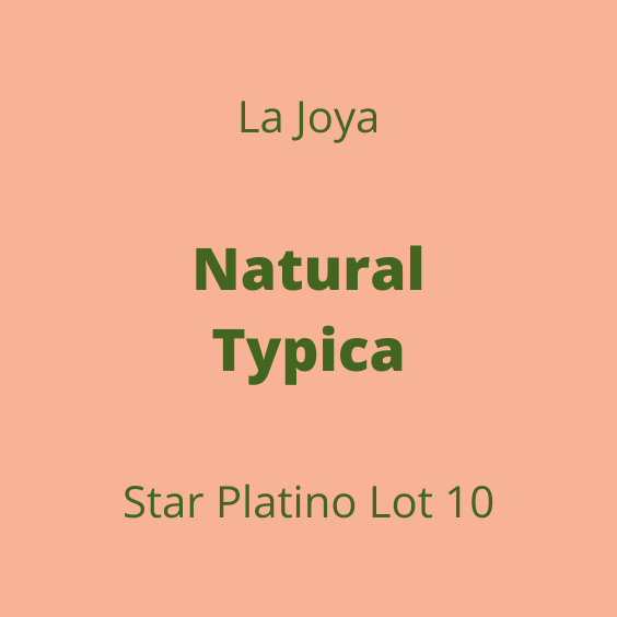 LA JOYA NATURAL TYPICA STAR PLATINO LOT10